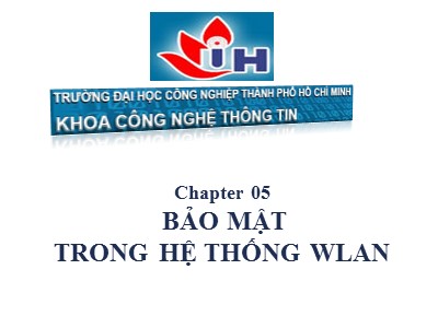 Bài giảng Bảo mật trong hệ thống wlan