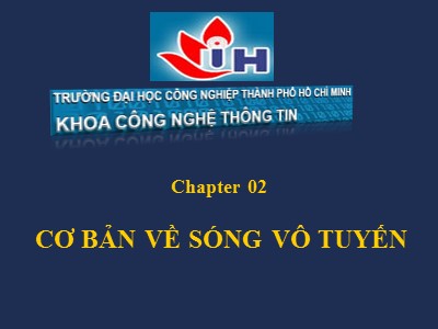 Bài giảng Cơ bản về sóng vô tuyến