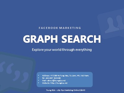 Bài giảng Facebook Marketing - Graph search