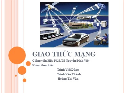 Bài giảng Giao thức mạng - Nguyễn Đình Việt