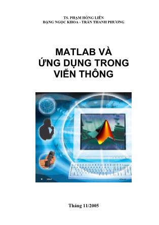 Bài giảng Matlab và ứng dụng trong viễn thông