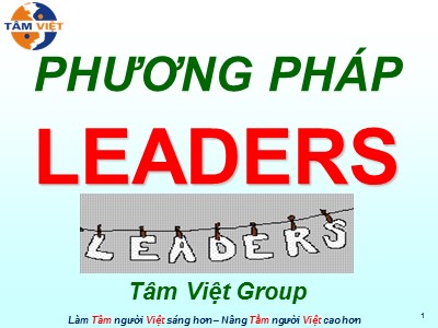 Bài giảng Phương pháp leaders