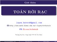 Bài giảng Toán rời rạc (Bản đẹp)