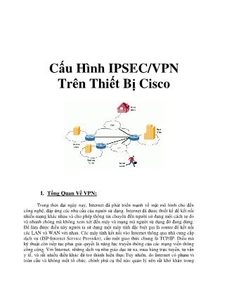 Cấu Hình IPSEC/VPN Trên Thiết Bị Cisco