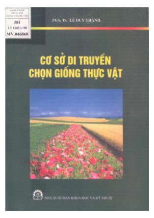 Cơ sỏ di truyền chọn giống thực vật