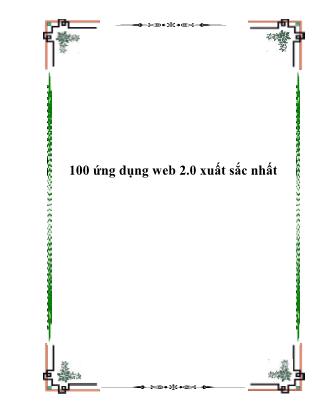 Ebook 100 ứng dụng web 2.0 xuất sắc nhất