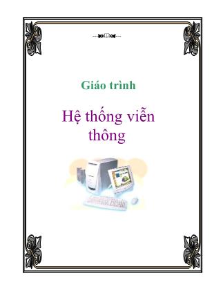 Giáo trình Hệ thống viễn thông - Lê Thanh Tân