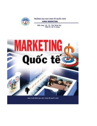 Giáo trình Marketing quốc tế