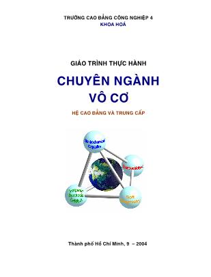 Giáo trình Thực hành chuyên ngành vô cơ