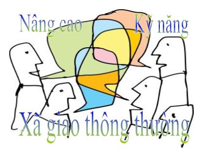 Kĩ năng xã giao thông thường