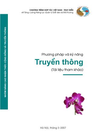 Phương pháp và kĩ năng truyền thông