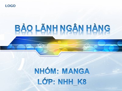 Bài giảng Bảo lãnh ngân hàng