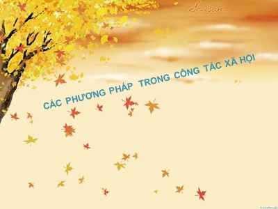 Bài giảng Các phương pháp đặc thù trong Công tác xã hội