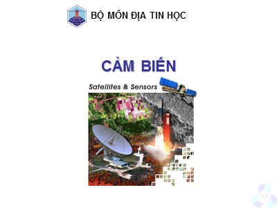 Bài giảng Cảm biến