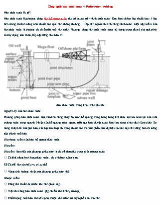 Bài giảng Công nghệ Hàn dưới nước