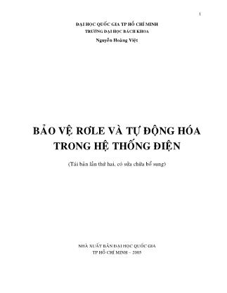 Bài giảng Điện tử Công suất - Chương VI: Ngịch lưu một pha