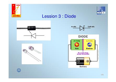 Bài giảng Diode