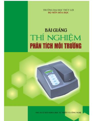 Bài giảng thí nghiệm phân tích môi trường - Vũ Đức Toàn