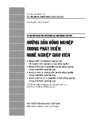 Giáo án Mầm non - Bài 13: Phương pháp tư vấn