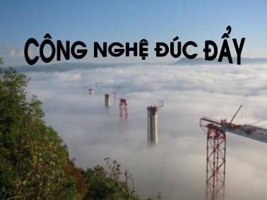 Giáo trình Công nghệ đúc đẩy