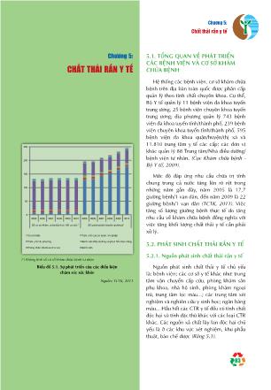 Giáo trình Môi trường và tài nguyên - Chương 5: Chất thải rắn y tế - Lê Quốc Tuấn