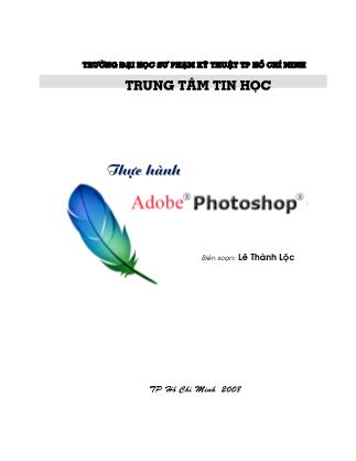 Giáo trình Thực hành Adobe Photoshop - Lê Thành Lộc