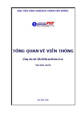 Giáo trình Tổng quan về viễn thông - Nguyễn Văn Đát