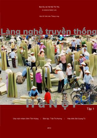 Tài liệu Làng nghề truyền thống - Đinh Tiến Hoàng