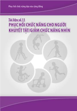 Tài liệu Phục hồi chức năng cho người khuyết tật/giảm chức năng nhìn