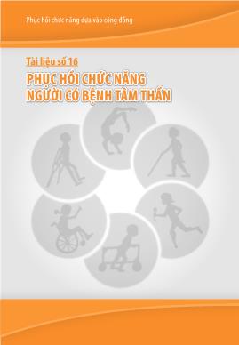 Tài liệu Phục hồi chức năng người có bệnh tâm thần