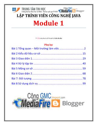 Giáo trình Lập trình IOS - Module 1, Bài 1: Tổng quan-Môi trường làm việc