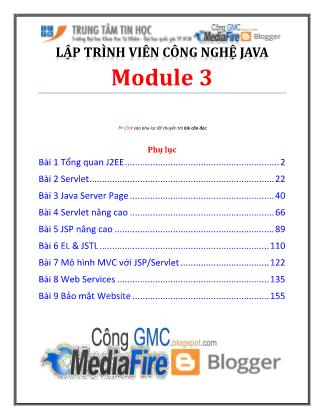 Giáo trình Lập trình IOS - Module 3, Bài 1: Tổng quan J2EE