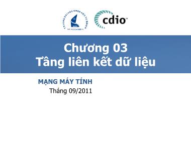 Giáo trình Mạng máy tính - Chương 3: Tầng liên kết dữ liệu