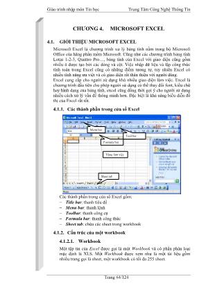 Giáo trình nhập môn Tin học (Phần 2)