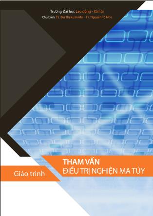 Giáo trình Tham vấn điều trị nghiện ma túy