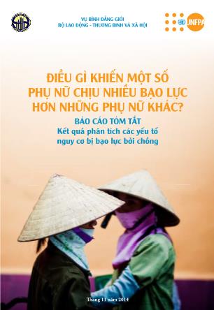 Tài liệu Điều gì khiến một số phụ nữ chịu nhiều bạo lực hơn những phụ nữ khác?