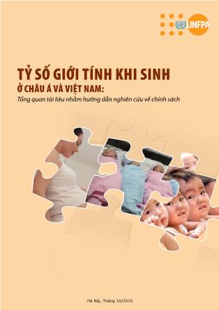 Tài liệu Tỷ số giới tính khi sinh