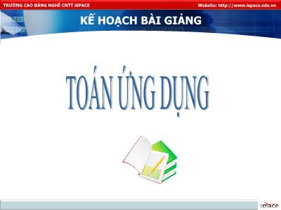 Bài giảng Toán ứng dụng - Chương 5: Phương pháp tính