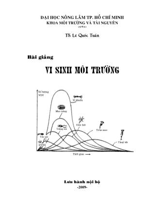 Bài giảng Vi sinh môi trường - Lê Quốc Tuấn