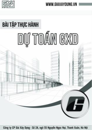 Bài tập thực hành Dự toán GXD