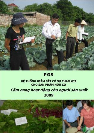 Cẩm nang hoạt động cho người sản xuất 2009