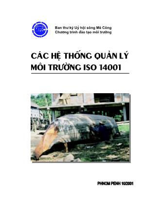 Giáo trình Các hệ thống quản lý môi trường ISO 14001