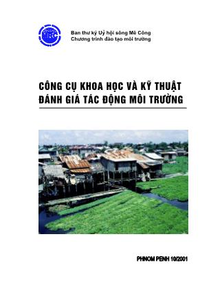 Giáo trình Công cụ Khoa học và kĩ thuật đánh giá tác động môi trường