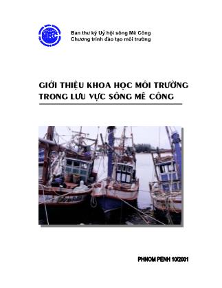 Giáo trình Giới thiệu khoa học môi trường trong lưu vực sông Mê Công