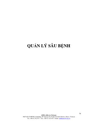 Giáo trình Huấn luyện nông dân sản xuất hữu cơ (Phần 2)