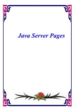 Giáo trình Java Server Pages