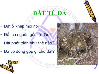 Giáo trình Khoa học đất - Chương 3: Đất từ đá