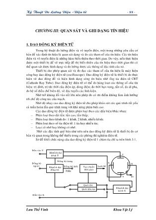 Giáo trình Kĩ thuật đo lường Điện-Điện tử (Phần 2)