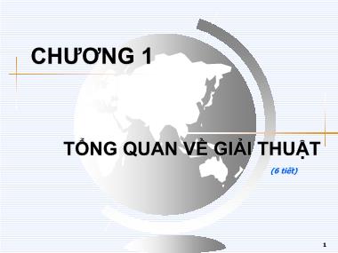 Giáo trình Mạng và truyền thông - Chương 1: Tổng quan về giải thuật