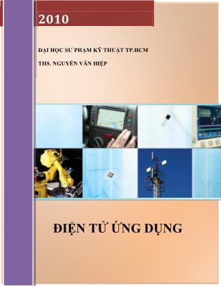 Giáo trình môn học Điện tử ứng dụng